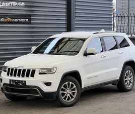 JEEP GRAND CHEROKEE 3.0 V6, LIMITED, KŮŽE, NAVI
