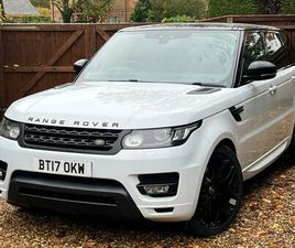 LAND ROVER RANGE ROVER SPORT SCV6 2017 LAND ROVER RANGE ROVER SPORT 3.0 V6 HSE DYNAMIC (340HP)