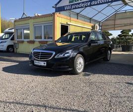 MERCEDES CLASSE E MERCEDES-BENZ TŘÍDY E 2,1 200CDI -DPH DOSTUP. 3DNY