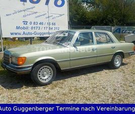 MERCEDES CLASSE S S 280 MERCEDES-BENZ W116 280SE 1.HAND TÜV NEU H-ZULASSUNG