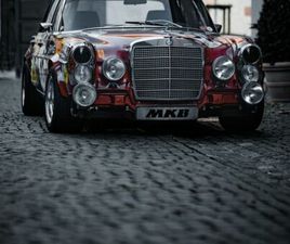 MERCEDES W109 300 SEL 6.8 AMG ROTE SAU