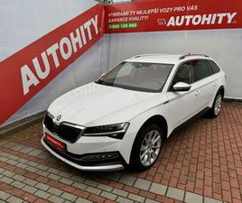 ŠKODA SUPERB 2.0 TDI SCOUT 4X4 DSG, ČR, 1.M