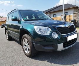 SKODA YETI ŠKODA YETI 2.0TDI 4X4 8X AIRBAG VYHŘ. SED