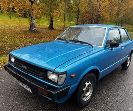 TOYOTA TERCEL KATS.11/26 ASTI ML.87TKM YLIMAALATTU JOSKUS.SIISTI SISÄLTÄ JA PÄÄLTÄ KATS.4/26 ASTI