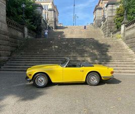 TRIUMPH TR6 1975 TRIUMPH TR6 CONVERTIBLE RWD