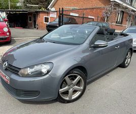 VOLKSWAGEN GOLF CABRIOLET VOLKSWAGEN 1.6 CR TDI 77(105) KW(HP) CT OK