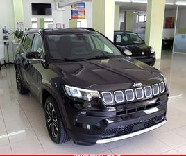 JEEP COMPASS 1.6 MJT 130CV LIMITED MY21 08/2021 KM ZERO!!! (VIRTUAL COCKPIT+FULL LED+PELLE+NAVI 10)