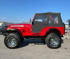 CJ-5 8V BIG BLOCK RESTAURO PROF. TUTTO OMOLOGATO!!!