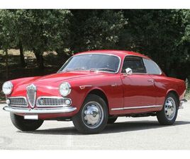 ALFA ROMEO GIULIETTA SPRINT 1963 ALFA ROMEO GIULIETTA SPRINT 1600