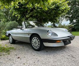 ALFA ROMEO SPIDER DUETTO QUADRIFOGLIO VERDE ALFA ROMEO SPIDER SÉRIE 3 AERODINAMICA - 1989