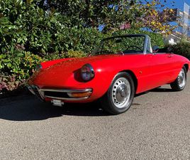 SPIDER 1600 DUETTO OSSO DI SEPPIA KOMPLETT RESTAURIERT