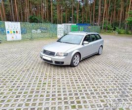 AUDI S4 MANUAL V8 IMPORT SZWAJCARIA, TYLKO SERWIS ASO STARE BABICE - SPRZEDAJEMY.PL