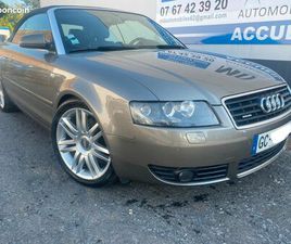 AUDI A4 CABRIOLET MAGNIFIQUE AUDI A4 CABRIOLET 3.0 V6 QUATTRO 220 CV S-LINE