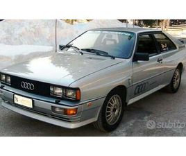 AUDI QUATTRO (URQUATTRO) - 1981