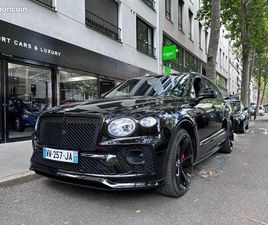 BENTLEY BENTAYGA BLACK FIRST EDITION 4.0 V8 550CH MALUS PAYER