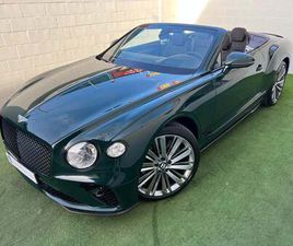 CONTINENTAL GT SPEED W12 CONVERTIBLE