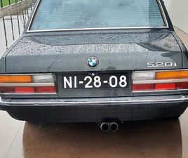 BMW 520 E 28 OUTUBRO/83