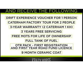 2023 CATERHAM SUPER SEVEN 2000 STANDARD CHASSIS A VENDRE