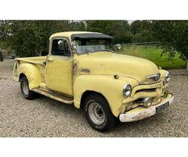 CHEVROLET 3100 1954 CHEVROLET 3100 STEPSIDE PICKUP - 6 CYL 4.4 - 4SP AUTO - PAS A VENDRE