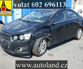 CHEVROLET AVEO CHEVROLET AVEO 2012, 1600 CCM, 85 KW, BENZIN SEDAN - SEDAN BENZIN