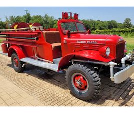 1950 DODGE POWER WAGON WDX FIRETRUCK POWER WAGON
