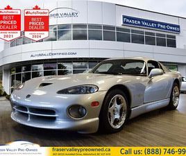 DODGE VIPER COUPE USED 1998 DODGE VIPER COLLECTOR CAR, ALL ORIGINAL
