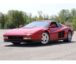FERRARI TESTAROSSA 1987 FERRARI TESTAROSSA