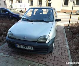 FIAT SEICENTO FIAT SEICENTO 1,1 TYLKO 90TYS KM PRZEBIEGU 2002R GLIWICE - SPRZEDAJEMY.PL