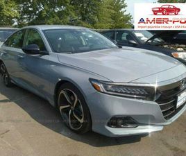 HONDA ACCORD 2021, 1.5L, SPORT SE, PO KRADZIEŻY WARSZAWA