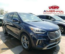 HYUNDAI GRAND SANTA FE 2017, 3.3L, PO GRADOBICIU WARSZAWA