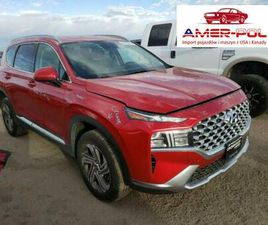 HYUNDAI SANTA FE 2021, 2.5L, 4X4, SEL, PO GRADOBICIU WARSZAWA