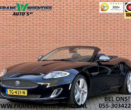 JAGUAR XK CABRIO JAGUAR XK 5.0 V8 CONVERTIBLE PORTFOLIO | 385 PK! | LEDER | NAVIGATIE | 20