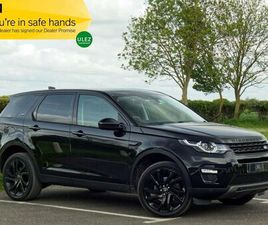 LAND ROVER DISCOVERY SPORT TD4 2017 LAND ROVER DISCOVERY SPORT 2.0TD4 HSE BLACK (180PS) STATION WAGON