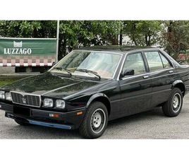1988 MASERATI BITURBO NOIR CONDUITE À GAUCHE IN ITALIE -...