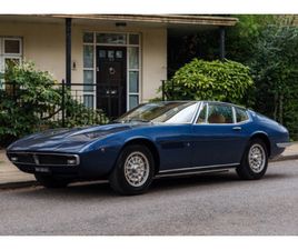 MASERATI GHIBLI SS 1970 MASERATI GHIBLI 4.9 SS