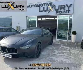 MASERATI GHIBLI GHIBLI GHIBLI V6 DIESEL NERISSIMO EDITION