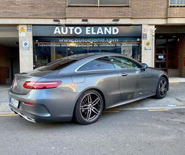 MERCEDES CLASSE E COUPE E 220 MERCEDES-BENZ CLASE E COUPÉ 220D 9G-TRONIC