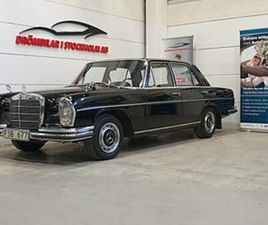 MERCEDES-BENZ 280 S AUTOMAT- 9400 MIL, 3 ÄGARE 2,95% RÄNTA
