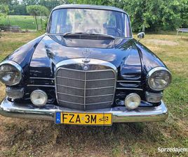 MERCEDES W110 1966 R. ZAREJESTROWANY NA ŻÓLTE TABLICE I UBE LUBSKO - SPRZEDAJEMY.PL