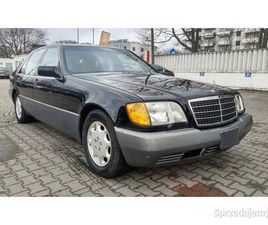 MERCEDES CLASSE S 600 SEL 600 SEL V12*PO OPLATACH*ŚWIEŻO SPROWADZONY DO DO PL WARSZAWA - SPRZEDAJEMY.PL