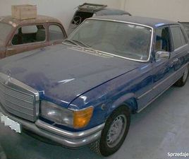 RARYTAS - OPANCERZONY MERCEDES W116 450SE '73 WROCLAW - SPRZEDAJEMY.PL