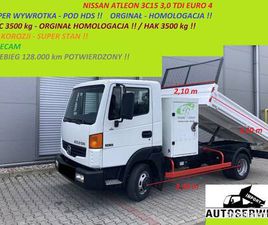 NISSAN ATLEON NISSAN ATLEON 35.15 KIPPER WYWROTKA POD HDS ORGINAL HOMOL. PIEKARZEW - SPRZEDAJEMY.PL