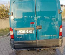 OPEL MOVANO OPEL MOVANO MASTER MYŚLIBÓRZ - SPRZEDAJEMY.PL