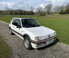 PEUGEOT 205 GTI 1.6 PHASE 1 1989 HIGHLY ORIGINAL