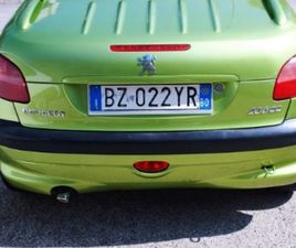 PEUGEOT 206 206 DECAPPOTTABILE (A18)