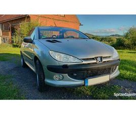 PEUGEOT 206 CC PEUGEOT 206 CC 1.6 GRYFÓW ŚLĄSKI - SPRZEDAJEMY.PL