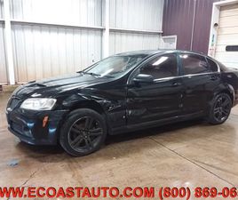 USED 2009 PONTIAC G8 W/ COMFORT AND SOUND PACKAGE BEDFORD VA 24523