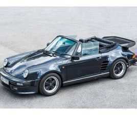 PORSCHE 911 SERIE G 930 PORSCHE 930 3.3 TURBO CABRIO