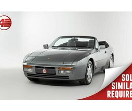 PORSCHE 944 CABRIOLET PORSCHE 944 CABRIOLET /// ONLY 3 FORMER KEEPERS /// JUST 45K MILES