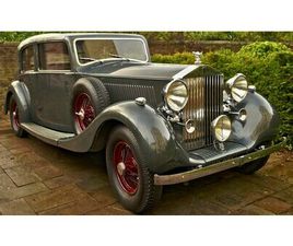 ROLLS ROYCE PHANTOM 1937 ROLLS ROYCE PHANTOM GRIS MANUEL CONDUITE À DROITE IN...